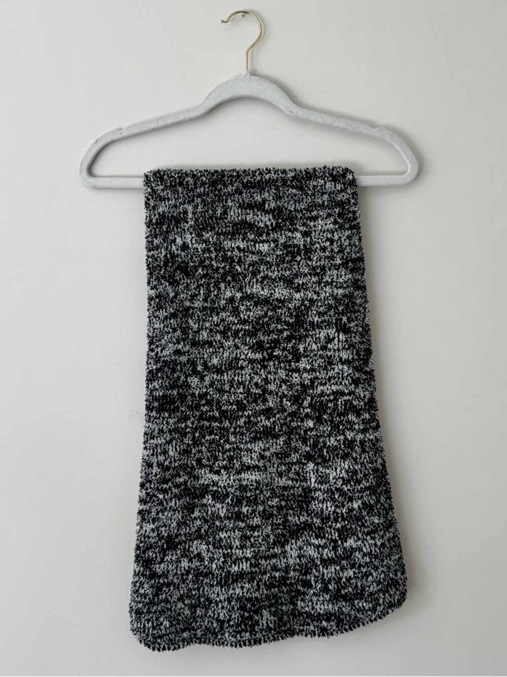 Heart to Tail Ultra Cozy Pet Sweater, Black & Grey Melange – Size XL